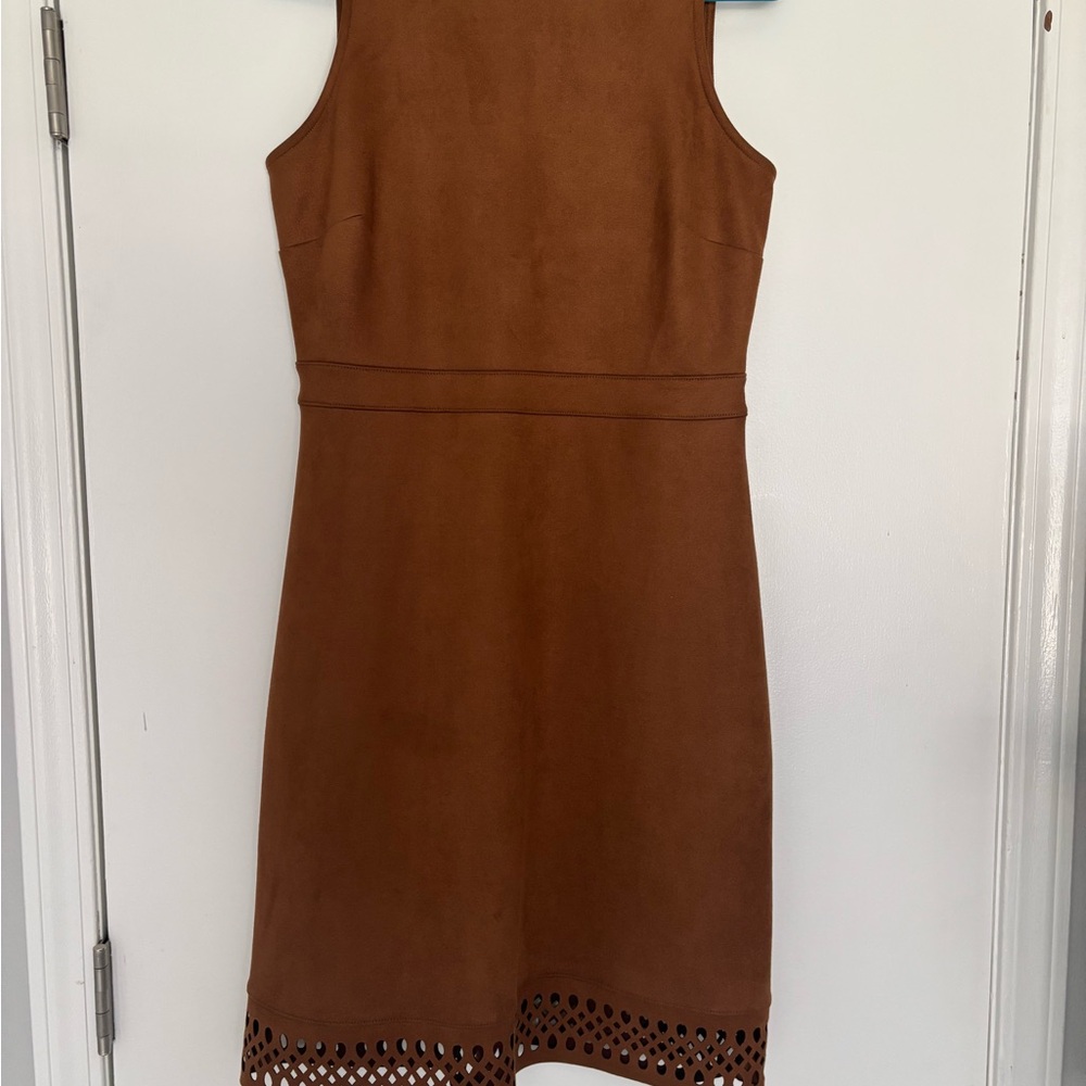 Ann Taylor Suede Dress Like New